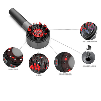 Mo Scalp Massage Instrument Red Light Physiotherapy Comb