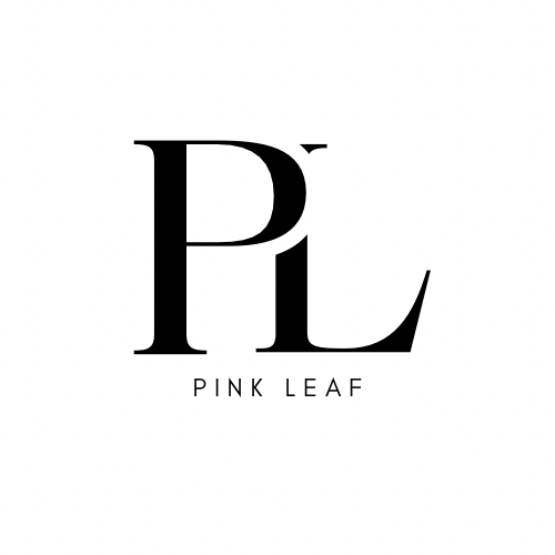 Pink leaf